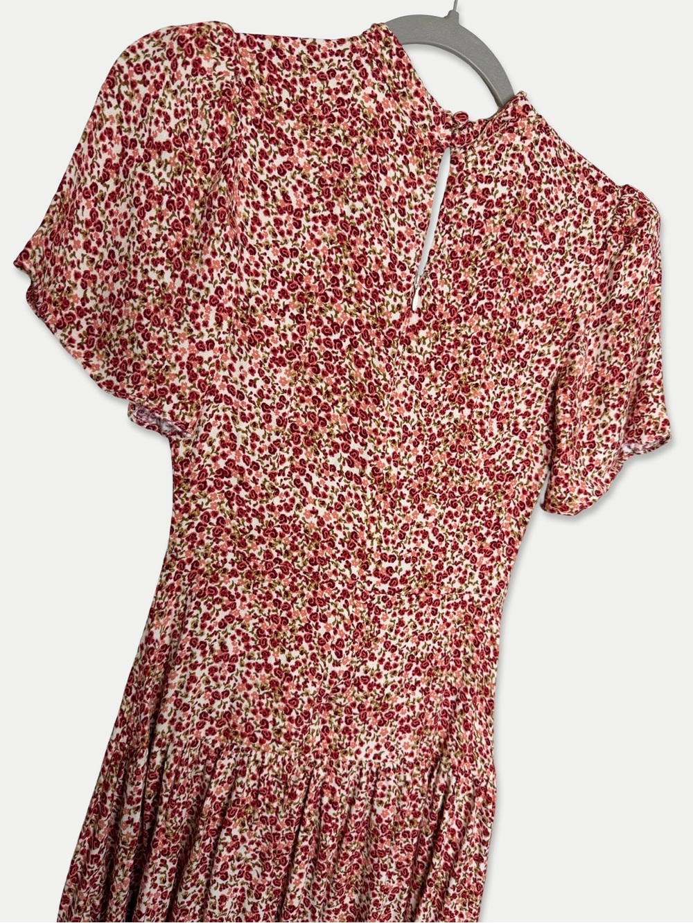 Reformation Mini Dress Floral Size 0 Multicolor GUC - Picture 4 of 4